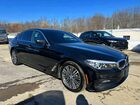 2018 Bmw 530e Черный vin: WBAJA9C56JB253324