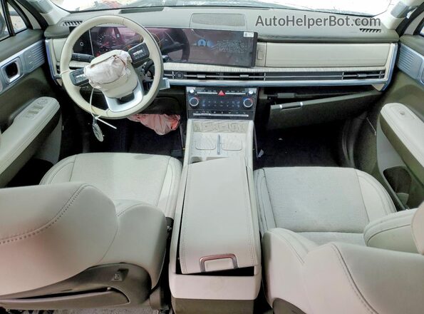 5NMP5DGL9SH080389 2025 HYUNDAI SANTA FE CALLIGRAPHY White წინა პანელის ხედი