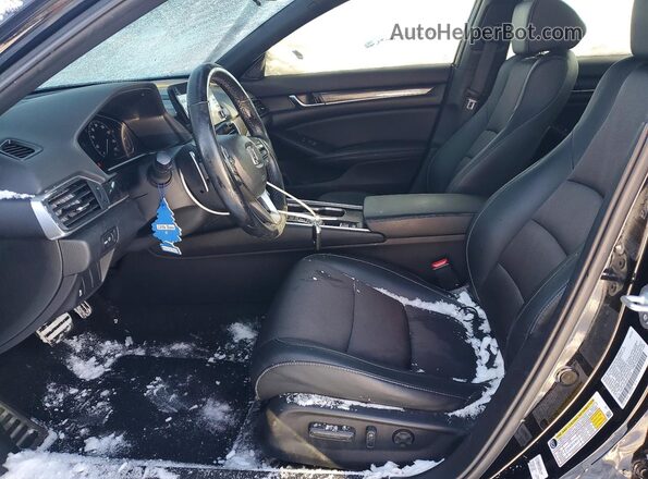 1HGCV2F36NA011616 2022 HONDA ACCORD Черный Вид панели приборов