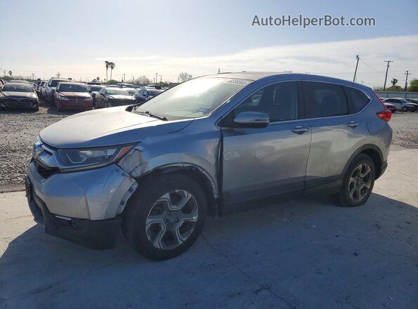 7FARW1H58HE000423 2017 HONDA CRV Серебряный Передняя левая четверть