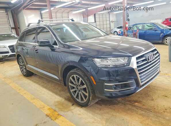 WA1LAAF76HD035161 2017 AUDI Q7 Blue Вид спереду