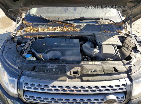 SALVP2RX8KH329751 2019 LAND ROVER RANGE ROVER EVOQUE Black Widok naklejki z numerem VIN