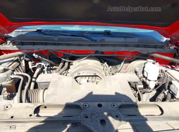3GCPCREC9JG584585 2018 CHEVROLET SILVERADO Red Vista interior delantera