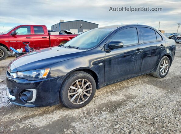 JA32U2FU5GU007868 2016 MITSUBISHI LANCER Черный Задняя левая четверть