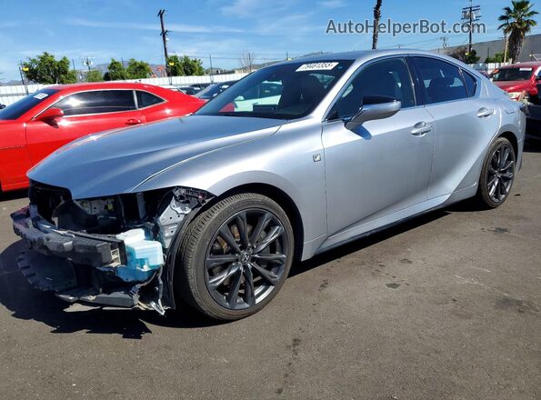 JTHGZ1E23M5021033 2021 LEXUS IS Серебряный Задняя левая четверть