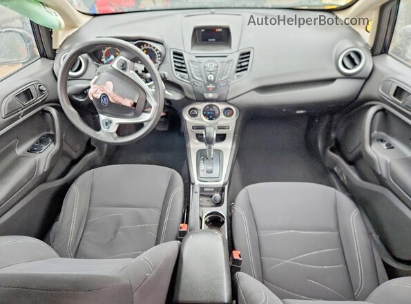 3FADP4EJ6KM150903 2019 FORD FIESTA Black Առջևի վահանակի տեսք