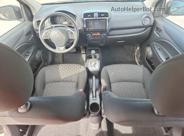ML32AUHJ0RH016081 2024 MITSUBISHI MIRAGE Black Widok deski rozdzielczej