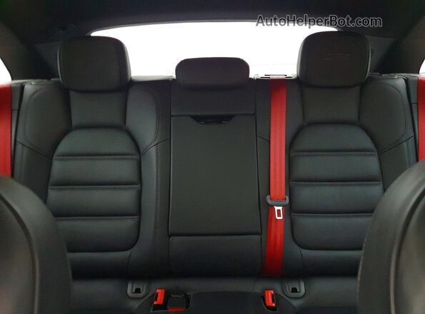 WP1AG2A56HLB55313 2017 PORSCHE MACAN Черный Вид задней части салона