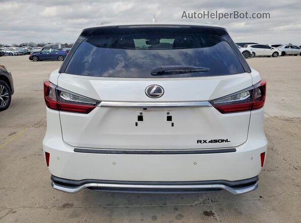 JTJDGKCA0K2008794 2019 LEXUS RX Белый Вид салона спереди