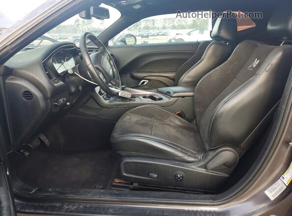 2C3CDZFJ5HH594585 2017 DODGE CHALLENGER Серый Вид панели приборов