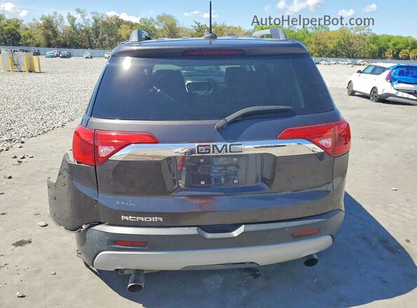 1GKKNMLS5HZ225556 2017 GMC ACADIA Серый Вид салона спереди