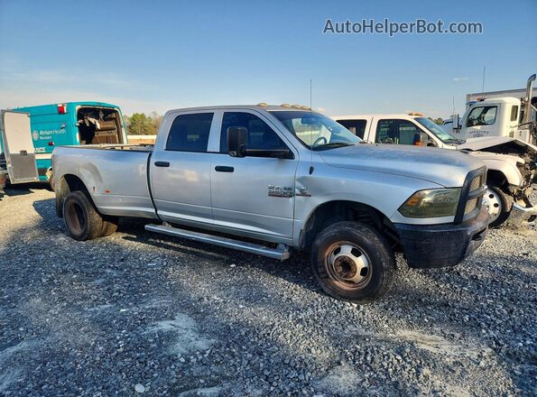 3C63RRGL8GG138213 2016 RAM 3500 Silver Widok z przodu