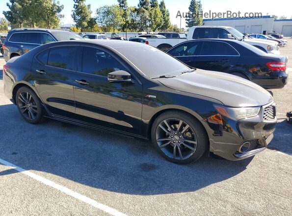 19UUB2F60KA009525 2019 ACURA TLX Черный Вид спереди