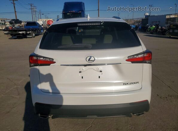 JTJYARBZ1G2046237 2016 LEXUS NX White Widok wnętrza z przodu