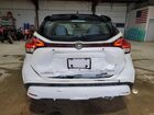 2021 Nissan Kicks Sr White vin: 3N1CP5DV8ML473880 Damage: Rear Bumper Reinforcement, Broken, Replacement Required