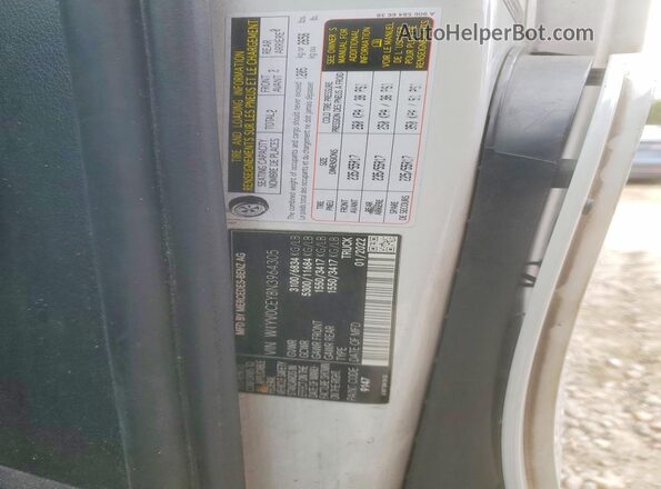 W1YV0CEY8N3964305 2022 MERCEDES-BENZ METRIS Белый Панорамный вид салона 360°