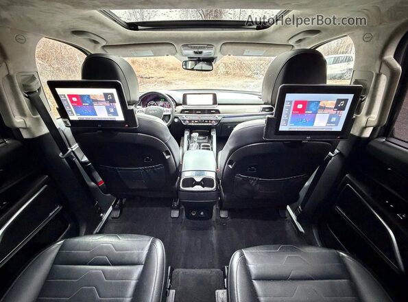 5XYP5DHC1NG217368 2022 KIA TELLURIDE Черный Вид подкапотного пространства