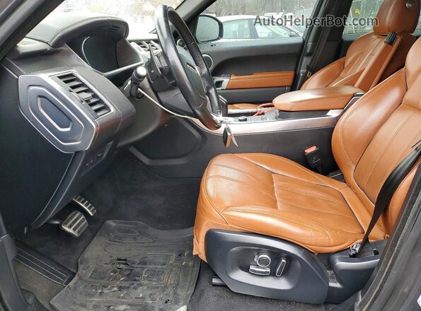 SALWR2EF2GA102485 2016 LAND ROVER RANGE Серый Вид панели приборов