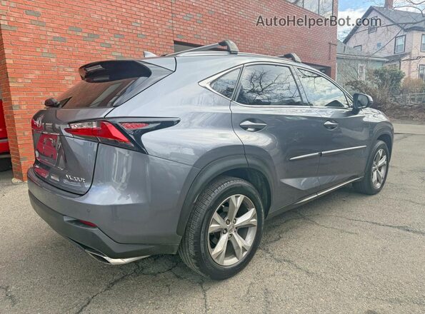 JTJBARBZ0H2112560 2017 LEXUS NX Серый Вид спереди