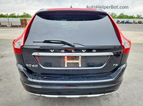 YV449MDM7G2864910 2016 VOLVO XC60 Black Вид салону спереду