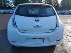 2016 Nissan Leaf Sv White vin: 1N4BZ0CP9GC312422