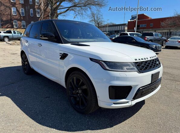 SALWV2SV7JA401601 2018 LAND ROVER RANGE White Widok z przodu