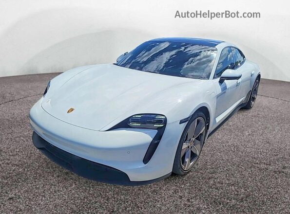 WP0AA2Y16MSA18753 2021 PORSCHE TAYCAN White Trasero izquierdo