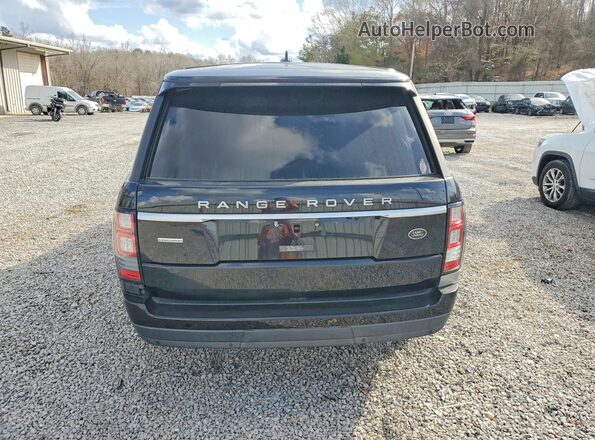 SALGS2EF2GA295293 2016 LAND ROVER RANGE Black Widok wnętrza z przodu