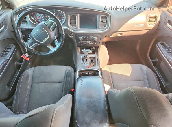 2C3CDXJG6HH526425 2017 DODGE CHARGER Черный Вид щитка приборов
