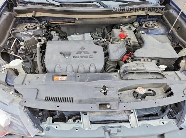 JA4AD2A34KZ003716 2019 MITSUBISHI OUTLANDER Синий Вид наклейки с VIN-кодом