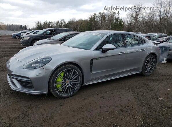 WP0AH2A79KL147049 2019 PORSCHE PANAMERA Серебряный Задняя левая четверть