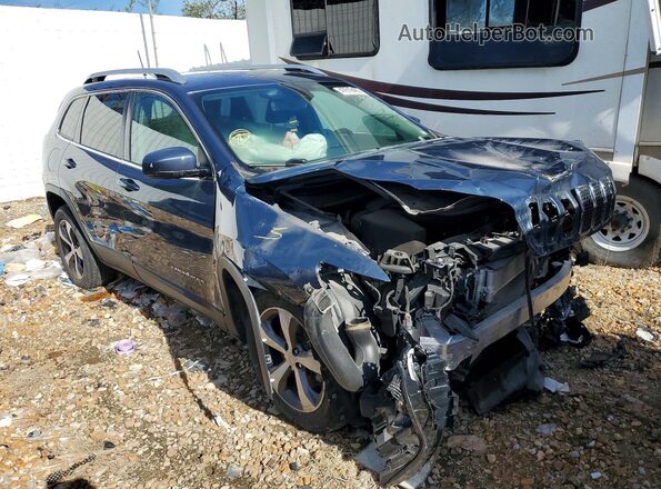 1C4PJMDXXMD118548 2021 JEEP CHEROKEE Бирюзовый Вид спереди