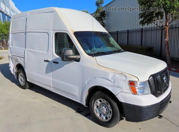 1N6AF0LY9MN805554 2021 NISSAN NV Белый Передняя левая четверть