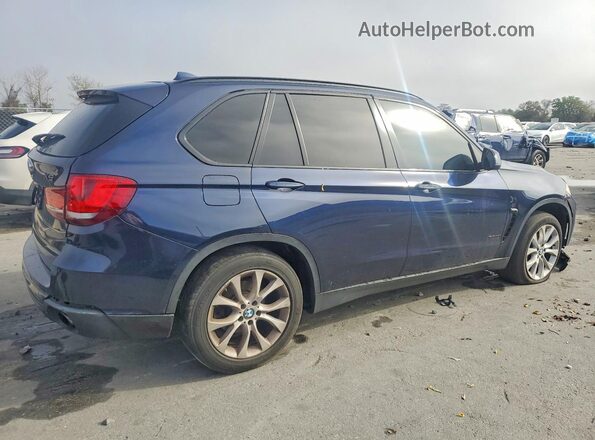 5UXKR0C52G0P34055 2016 BMW X5 Синий Передняя правая четверть