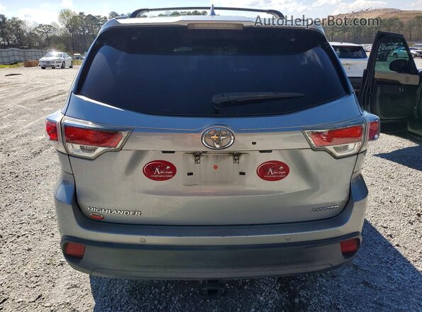 5TDYKRFH7GS126751 2016 TOYOTA LIMITED Серебряный Вид салона спереди