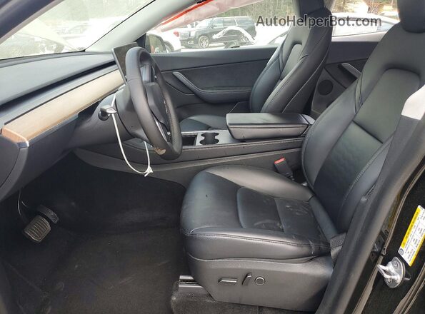 7SAYGDEE1NA007462 2022 TESLA MODEL Black Vista del salpicadero