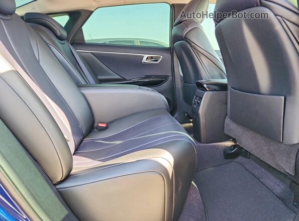 JTDBVRBD4KA007691 2019 TOYOTA MIRAI Blue უკანა სავარძლების ხედი