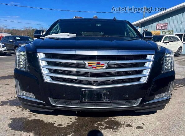 1GYS4GKJ0JR215185 2018 CADILLAC ESCALADE Черный Панорамный вид салона 360°