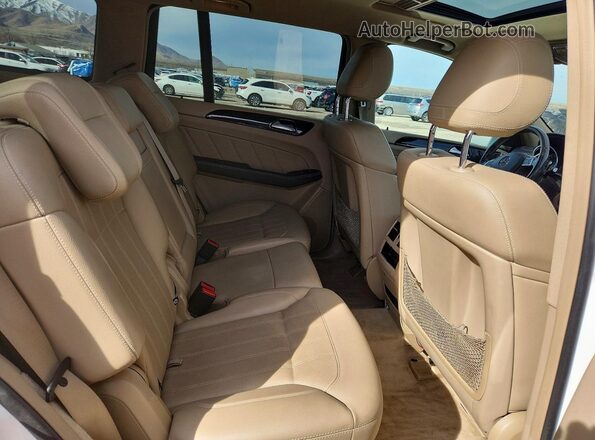 4JGDF2EE5GA679182 2016 MERCEDES-BENZ GL-CLASS White Vista del compartimento del motor