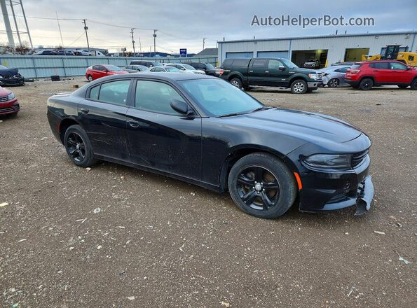 2C3CDXBG2LH213959 2020 DODGE CHARGER Black Front view