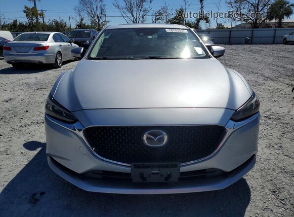 JM1GL1VM2K1500780 2019 MAZDA 6 Silver Widok z tyłu