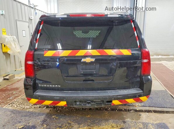 1GNSKHKC9LR252037 2020 CHEVROLET SUBURBAN Черный Вид сзади