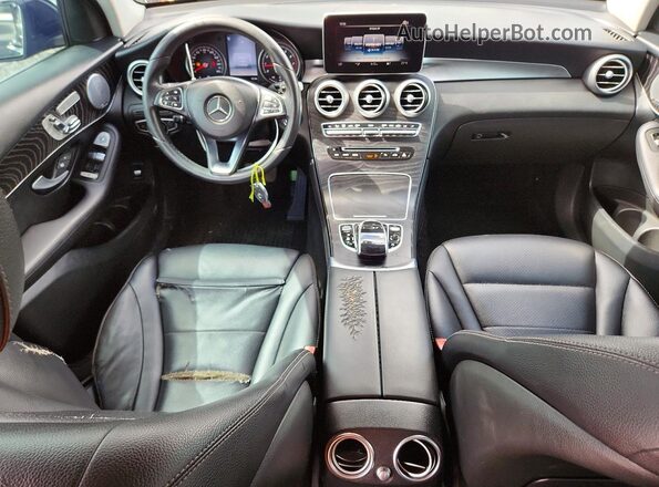 WDC0J4KB2HF190860 2017 MERCEDES-BENZ GLC-CLASS Black ხელსაწყოთა პანელის ხედი