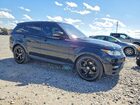 2016 Land Rover Range Rover Sport Se Черный vin: SALWG2KF1GA582626
