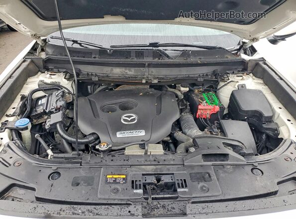 JM3TCBBY8G0103722 2016 MAZDA CX-9 Белый Вид наклейки с VIN-кодом