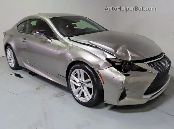 JTHDZ5BC4R5027549 2024 LEXUS RC350 Серебряный Задняя левая четверть
