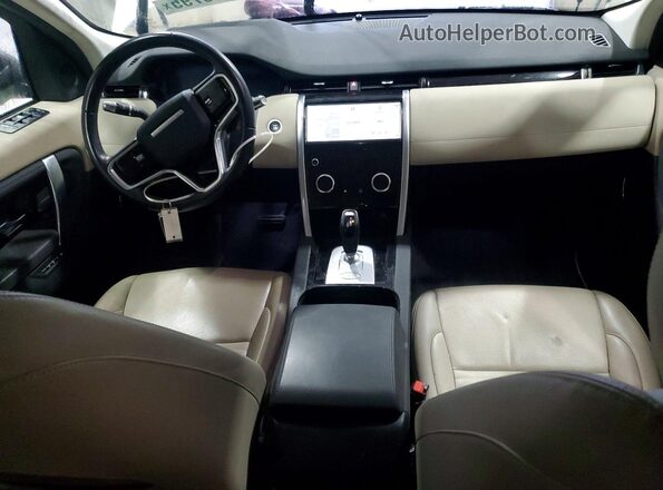 SALCP2FX8NH909033 2022 LAND ROVER DISCOVERY White Vista del cuadro de instrumentos