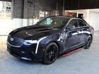 2021 Cadillac Ct4 Premium Luxury Черный vin: 1G6DB5RL8M0118876