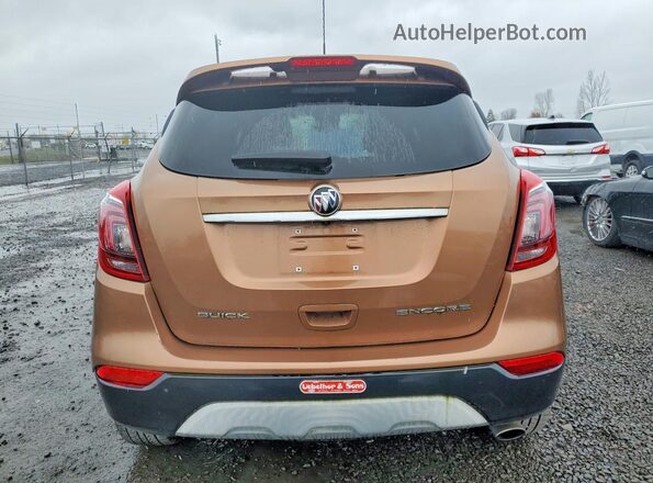 KL4CJ1SB3HB144568 2017 BUICK ENCORE Коричневый Вид салона спереди