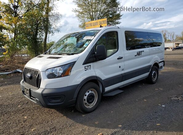 1FMZK1Y86NKA59689 2022 FORD PASSENGER White Задня ліва чверть